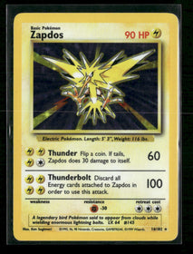 Base Set Zapdos #016/102
