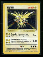 Base Set Zapdos #016/102