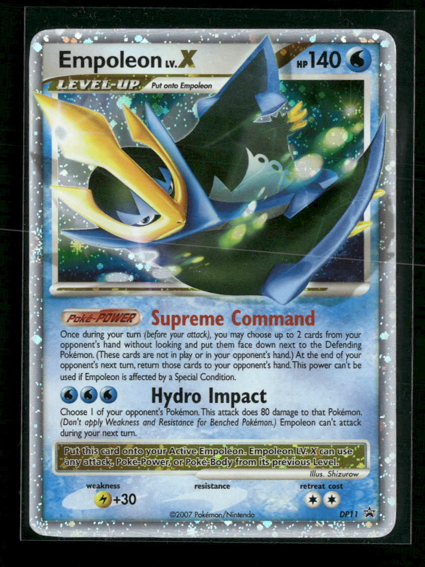 Diamond and Pearl Promos Empoleon LV.X #DP11