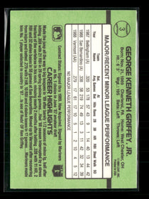 1989 Donruss The Rookies Ken Griffey, Jr. #3
