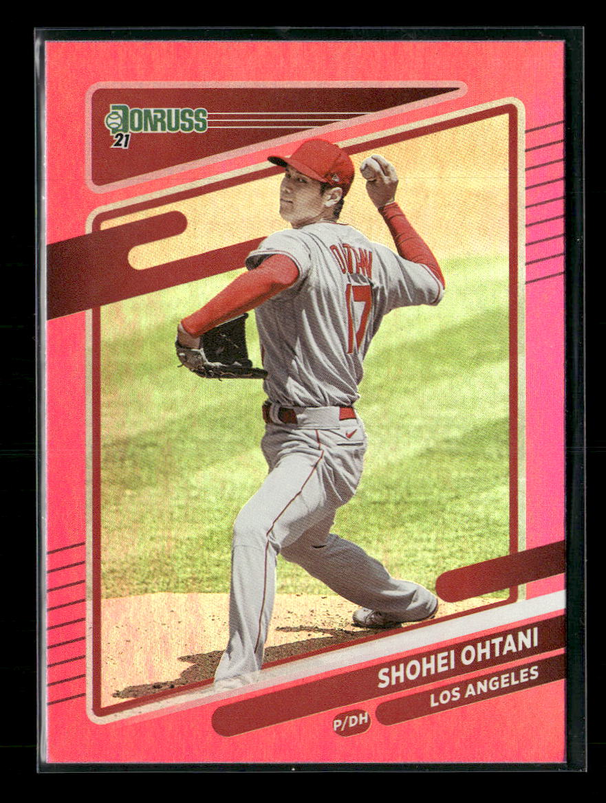 2021 Donruss Holo Pink Shohei Ohtani #199