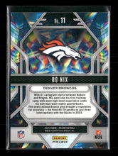 2024 Panini Prizm Prizmatic Silver Prizm Bo Nix #11
