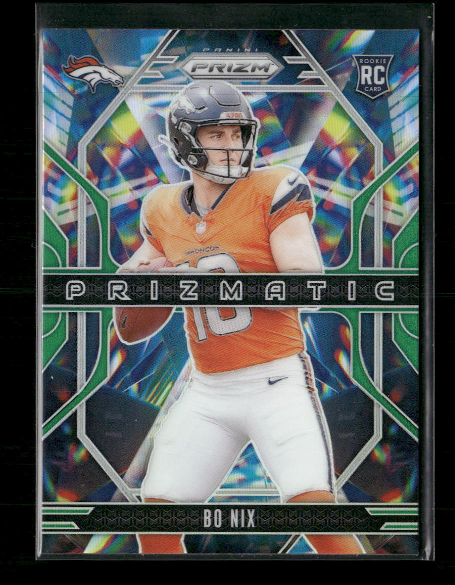 2024 Panini Prizm Prizmatic Silver Prizm Bo Nix #11