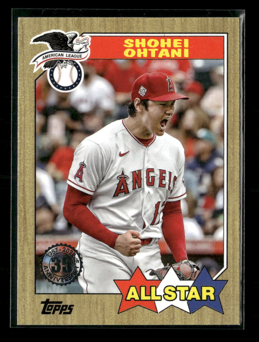 2022 Topps 1987 Topps Baseball 35th Anniversary All-Stars Shohei Ohtani #87AS-2