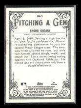 2022 Topps Allen & Ginter Pitching a Gem Shohei Ohtani #PAG-9