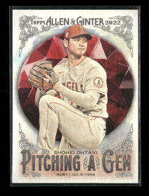 2022 Topps Allen & Ginter Pitching a Gem Shohei Ohtani #PAG-9
