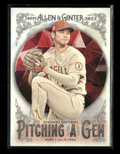 2022 Topps Allen & Ginter Pitching a Gem Shohei Ohtani #PAG-9