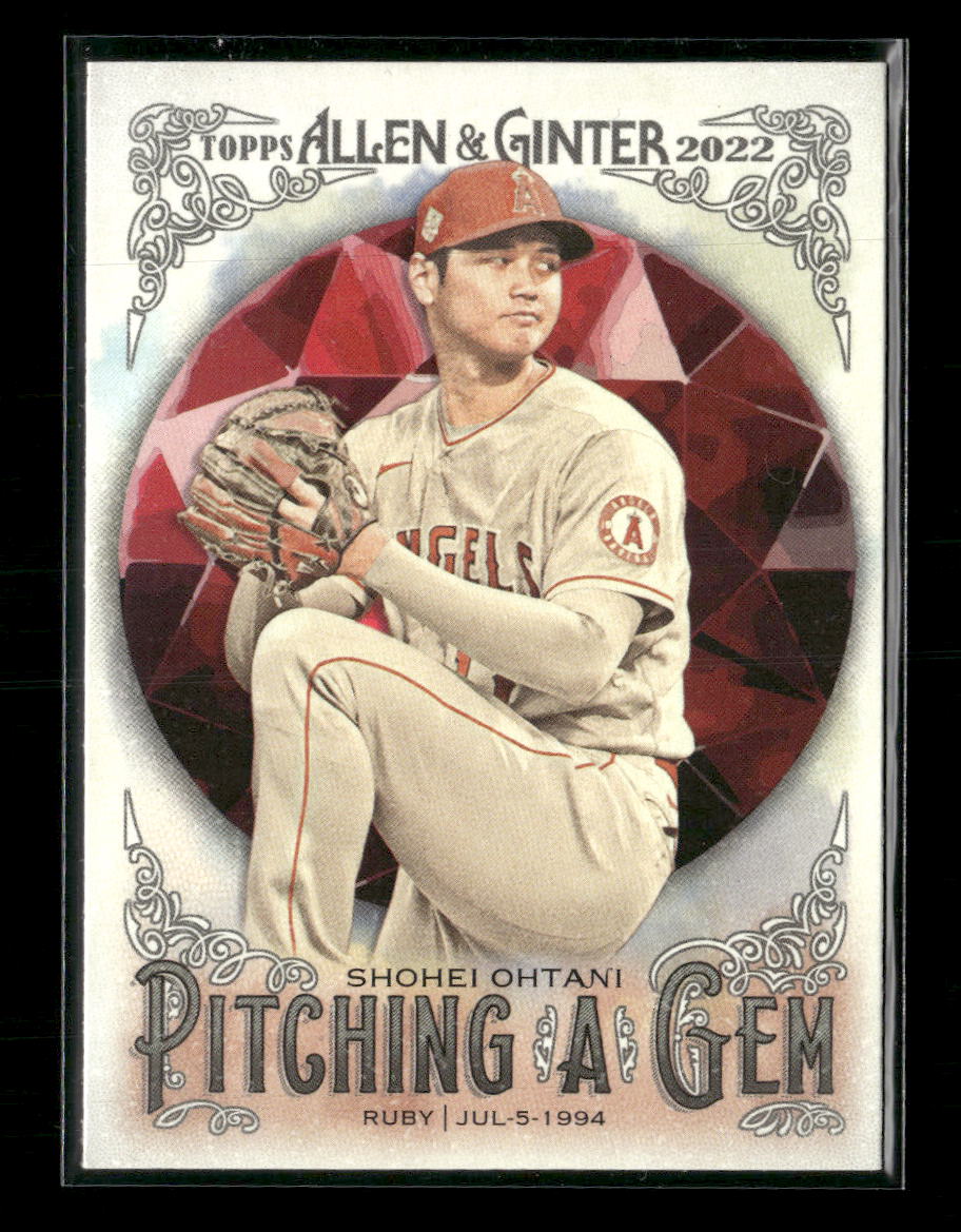 2022 Topps Allen & Ginter Pitching a Gem Shohei Ohtani #PAG-9