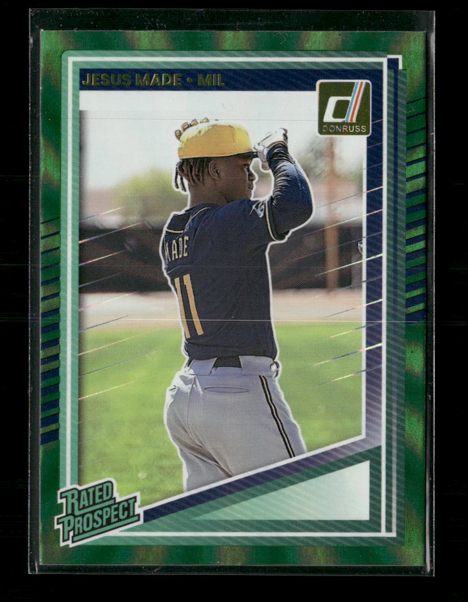 2025 Donruss Green Lazer Jesus Made #162