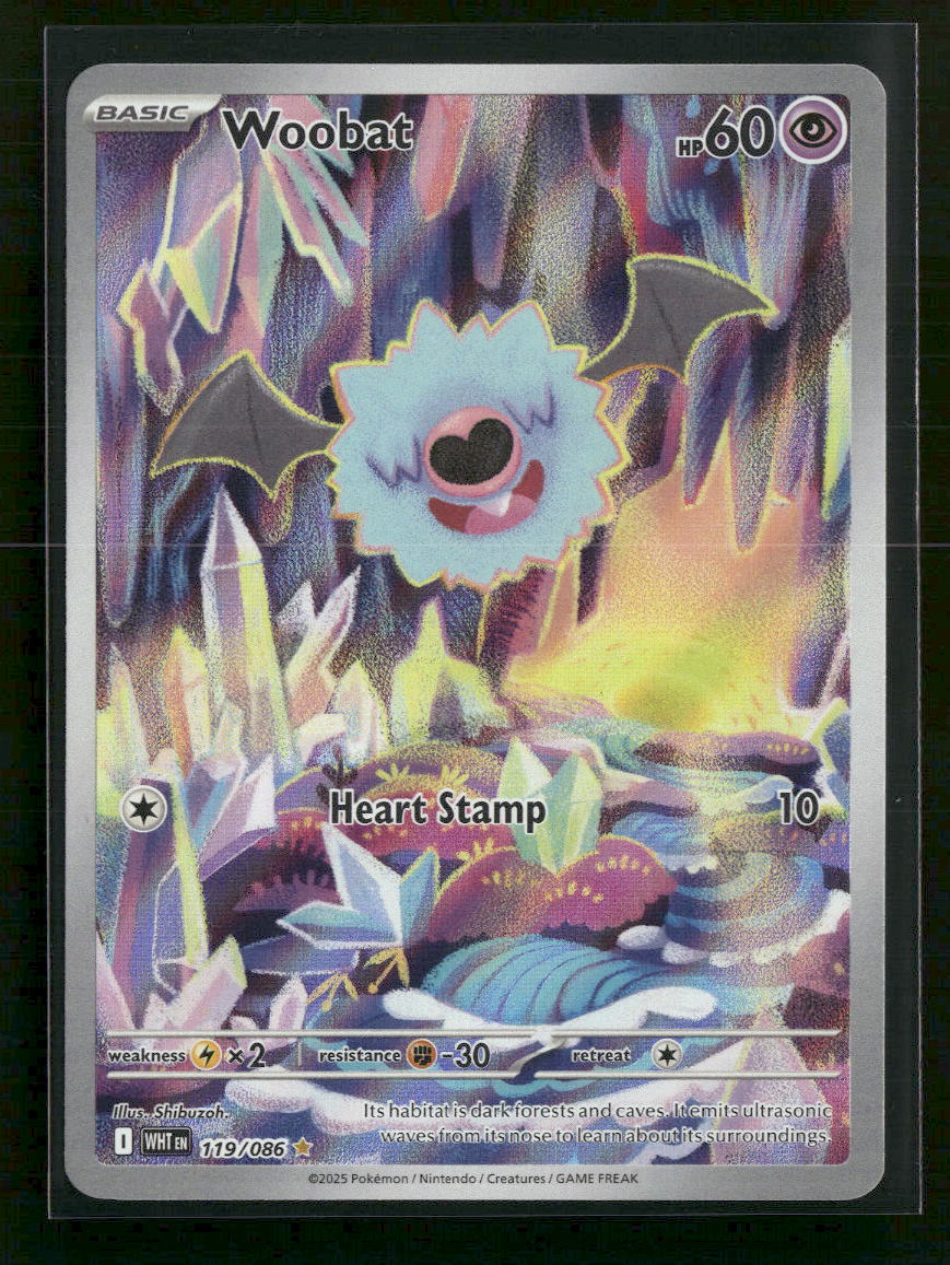 SV: White Flare Woobat #119/086