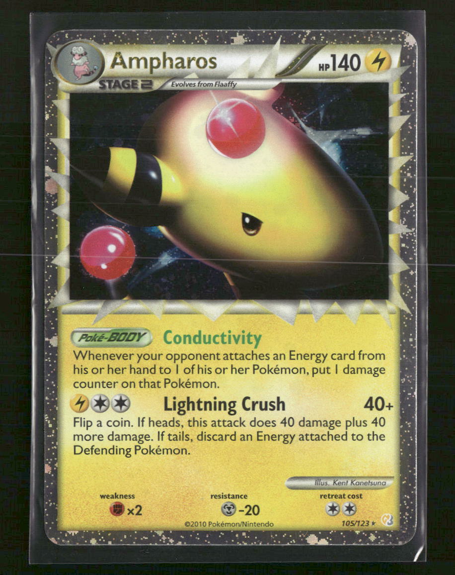 HeartGold SoulSilver Ampharos (Prime) #105/123