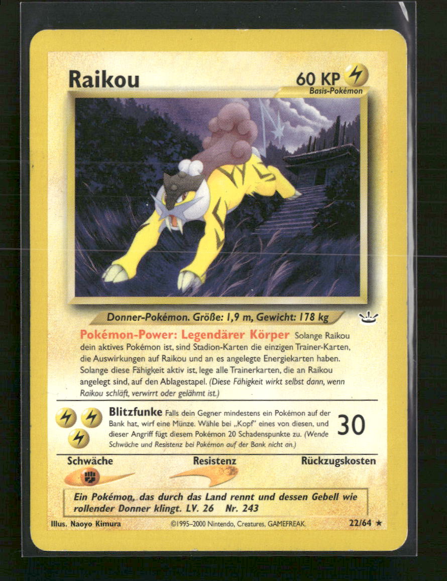 Neo Revelation Raikou (22) #22/64