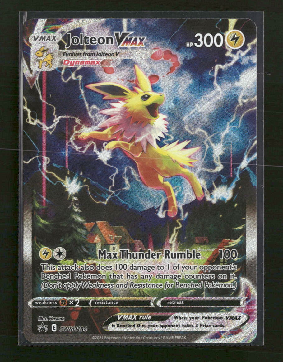 SWSH: Sword & Shield Promo Cards Jolteon VMAX #SWSH184