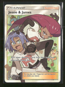Hidden Fates Jessie & James (Full Art) #68/68 Damaged