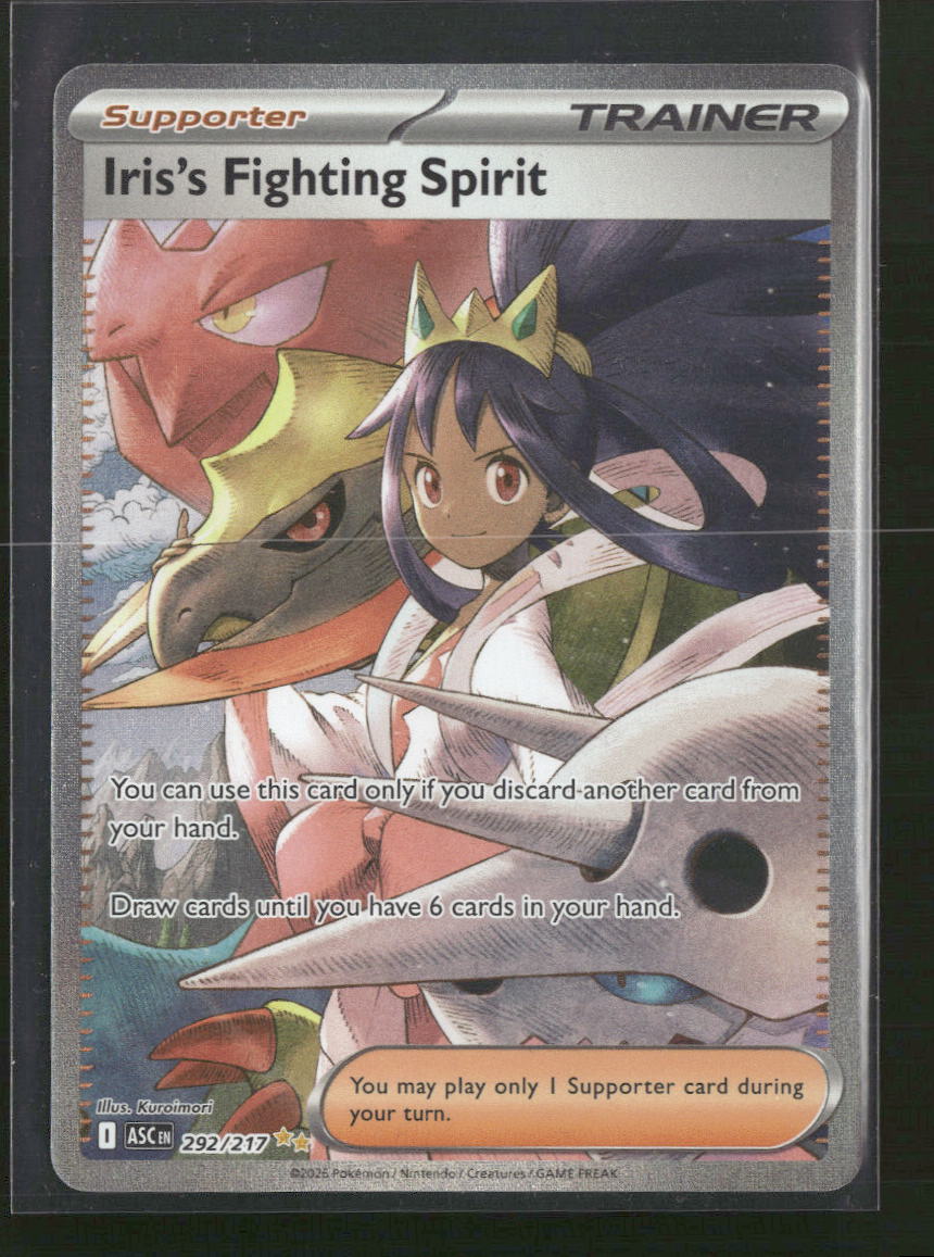 ME: Ascended Heroes Iris's Fighting Spirit #292/217