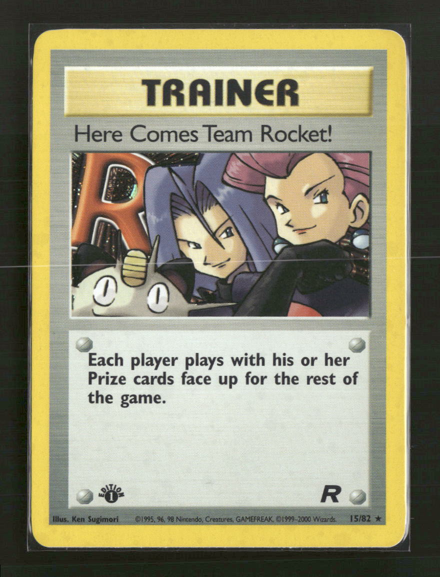 Team Rocket Here Comes Team Rocket! (15) #15/82