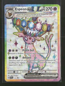 SV: Scarlet & Violet Promo Cards Espeon ex #SVP 175