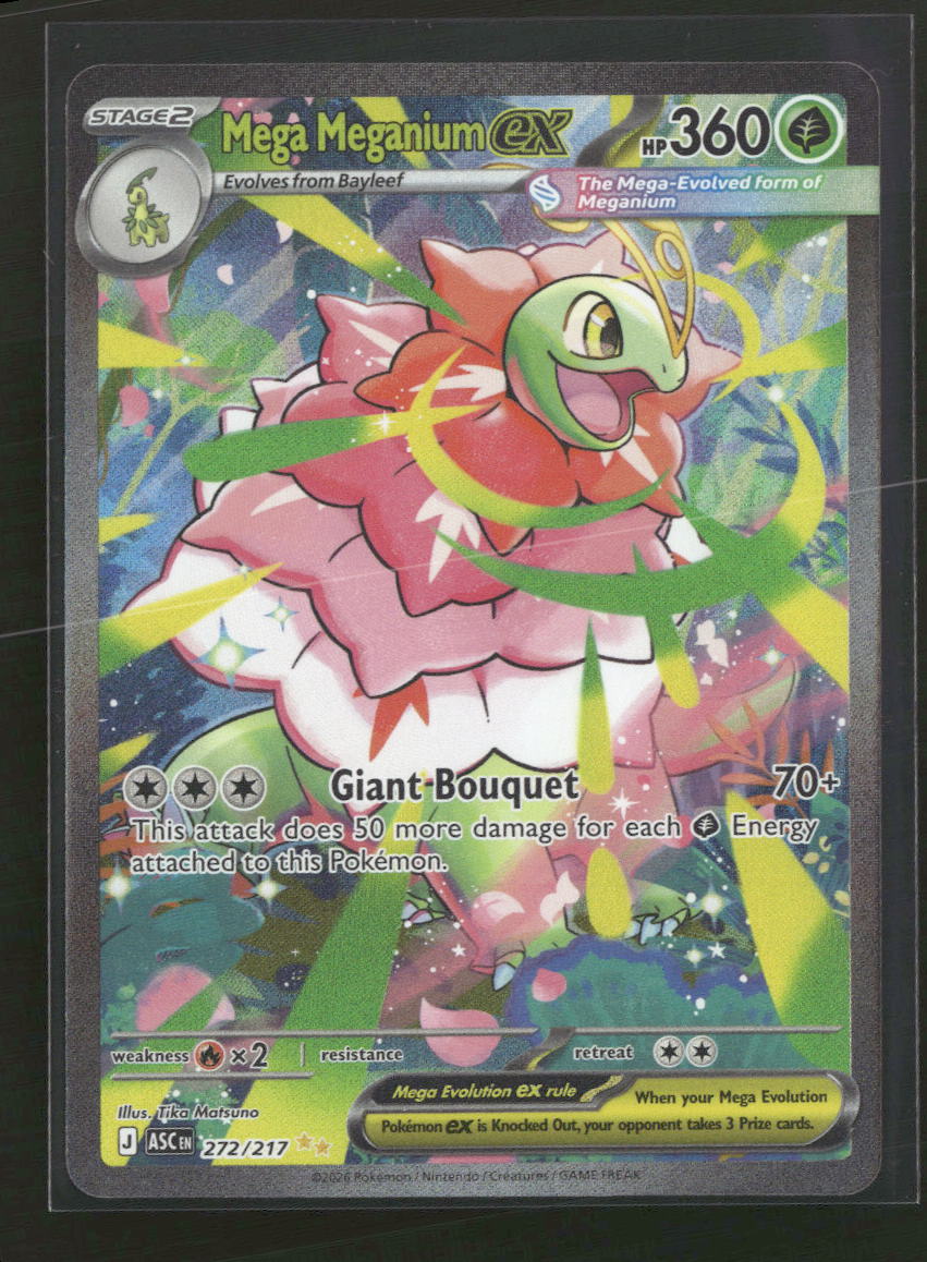 ME: Ascended Heroes Mega Meganium ex #272/217