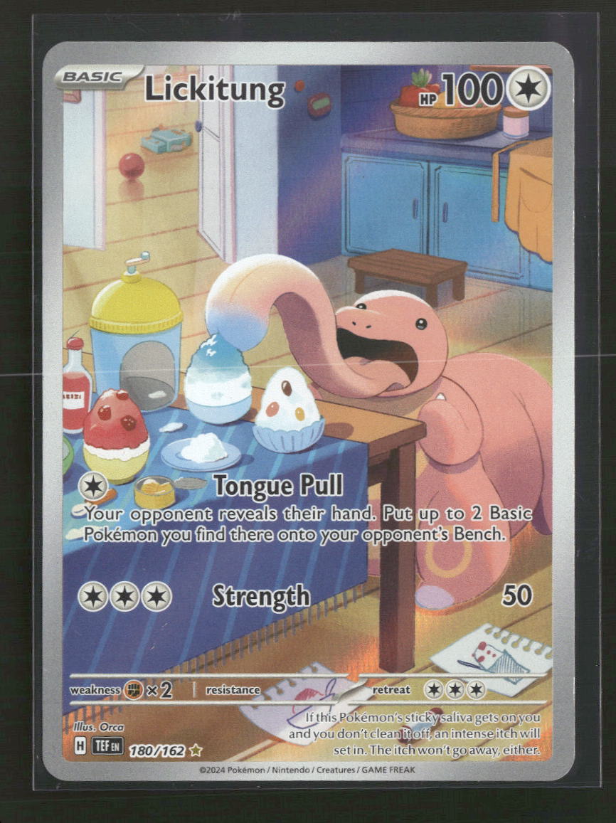 SV05: Temporal Forces Lickitung #180/162