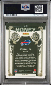 2024 Panini Mosaic Money Josh Allen PSA 10 #24