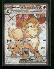 SV01: Scarlet & Violet Base Set Arcanine ex #224/198