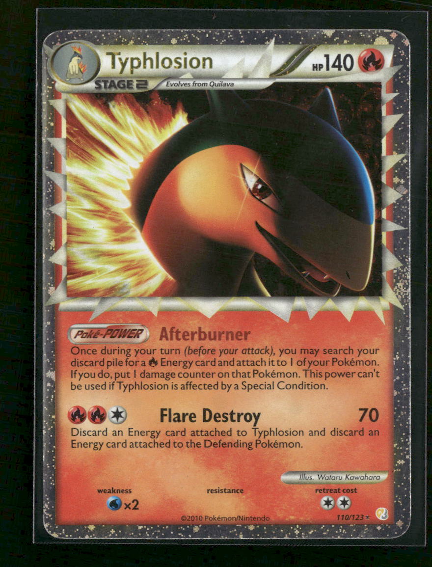 HeartGold SoulSilver Typhlosion (Prime) #110/123