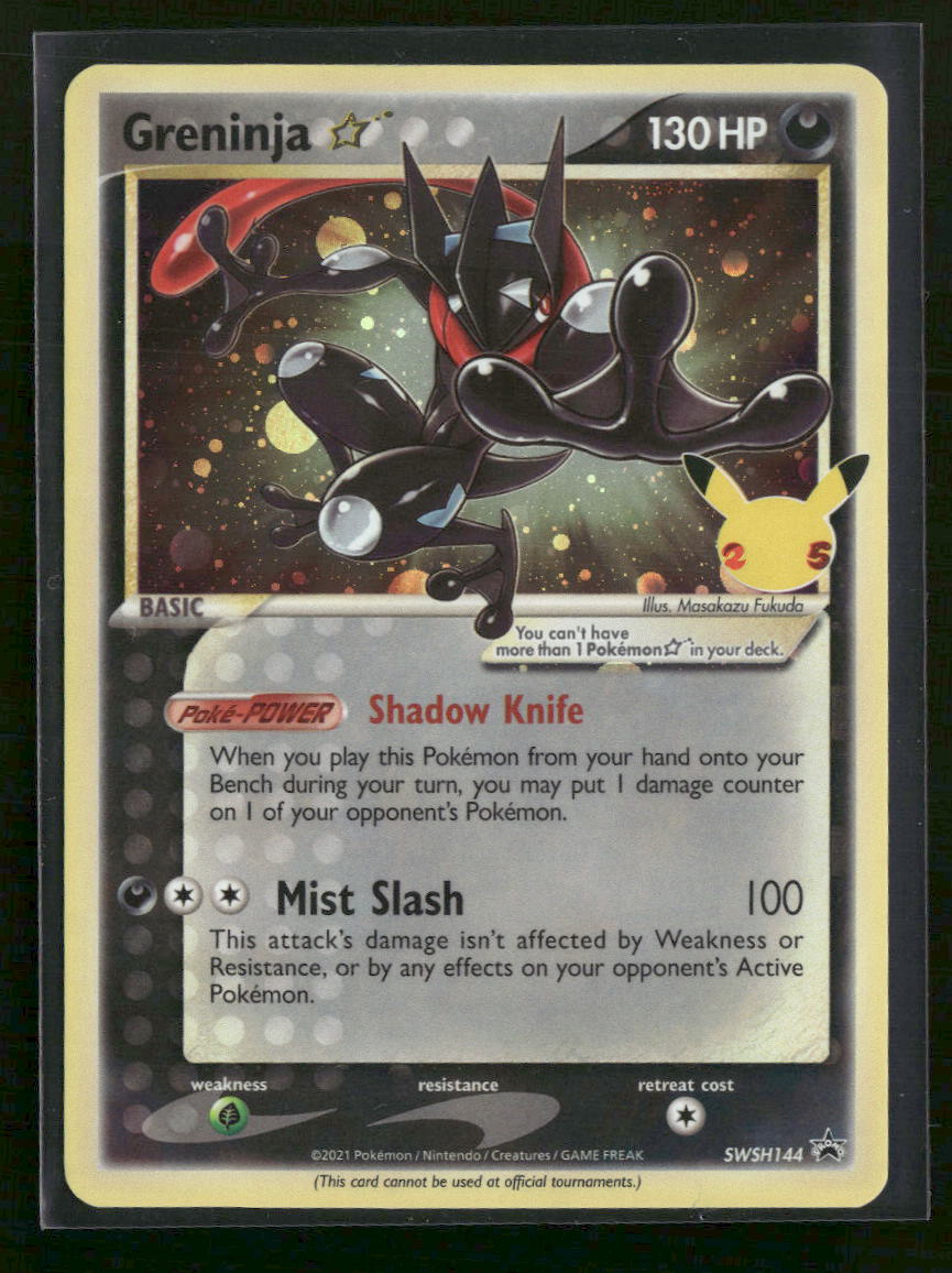 SWSH: Sword & Shield Promo Cards Greninja Star #SWSH144