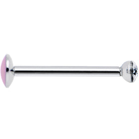 20G 5/16 Handmade Labret Created with Crystals 1.75mm