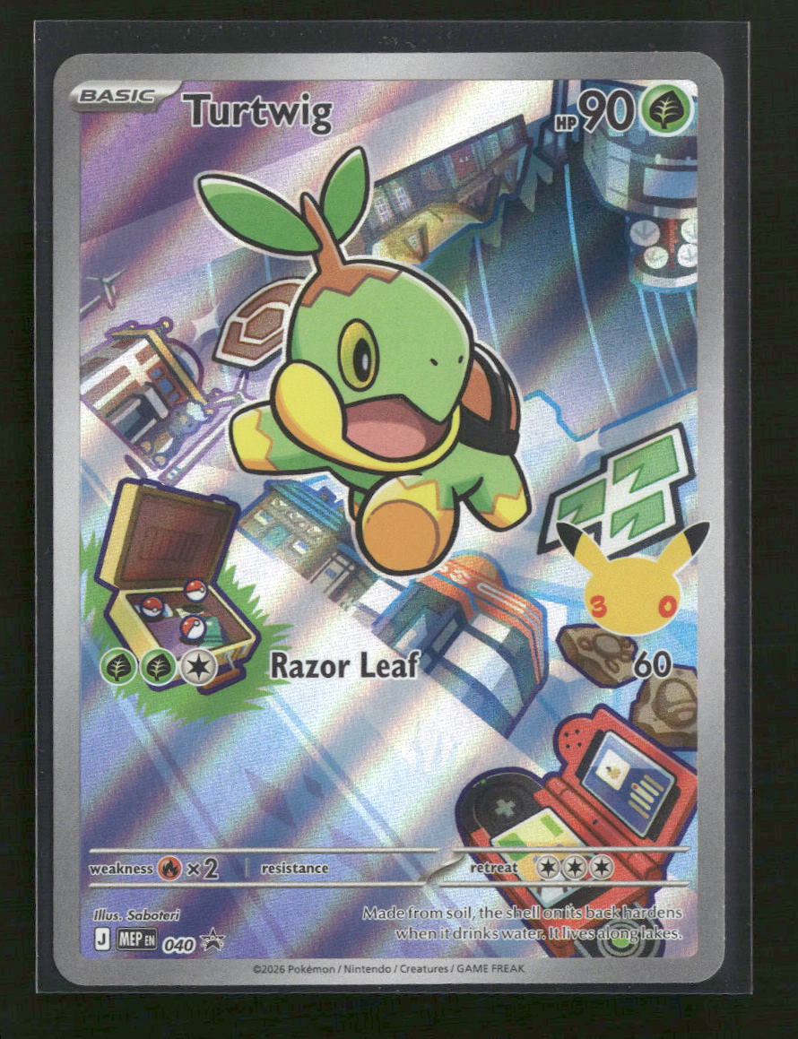 ME: Mega Evolution Promo Turtwig #040