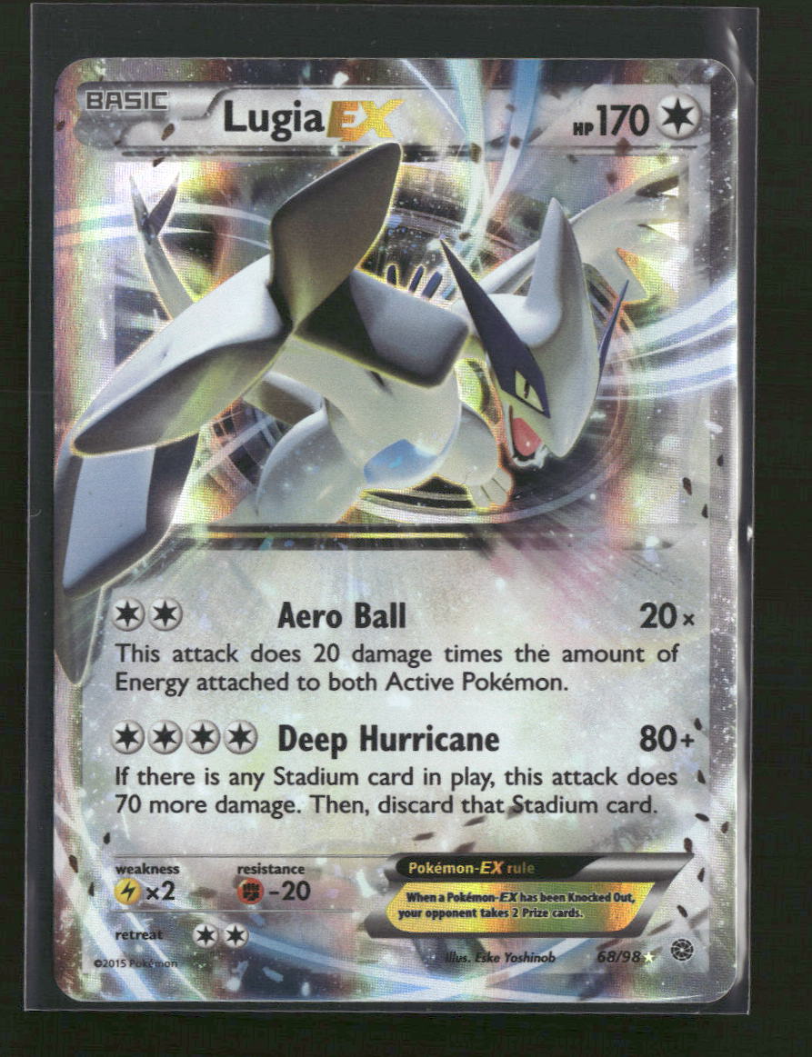 XY - Ancient Origins Lugia EX #68/98