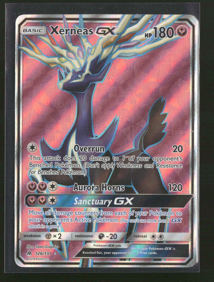 SM - Forbidden Light Xerneas GX (Full Art) #126/131