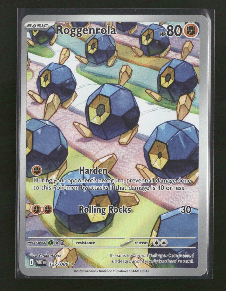 SV: White Flare Roggenrola #127/086