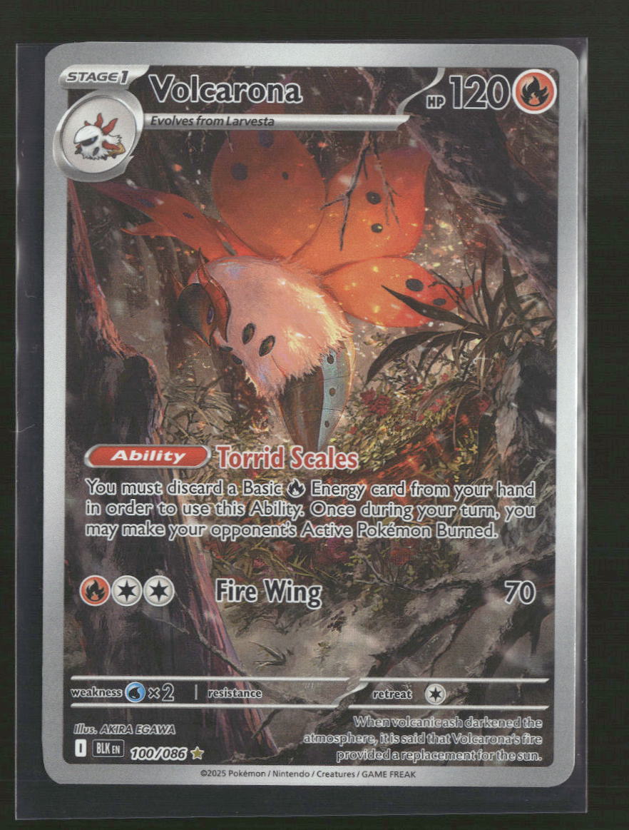 SV: Black Bolt Volcarona #100/086