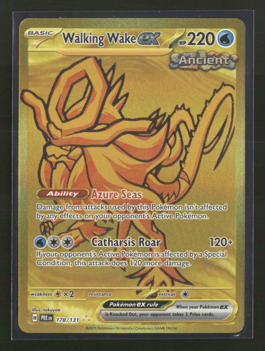 SV: Prismatic Evolutions Walking Wake ex #178/131
