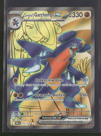 SV10: Destined Rivals Cynthia's Garchomp ex #215/182