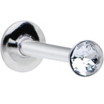 16G 5/16 Handmade Labret Created with Crystals 3mm
