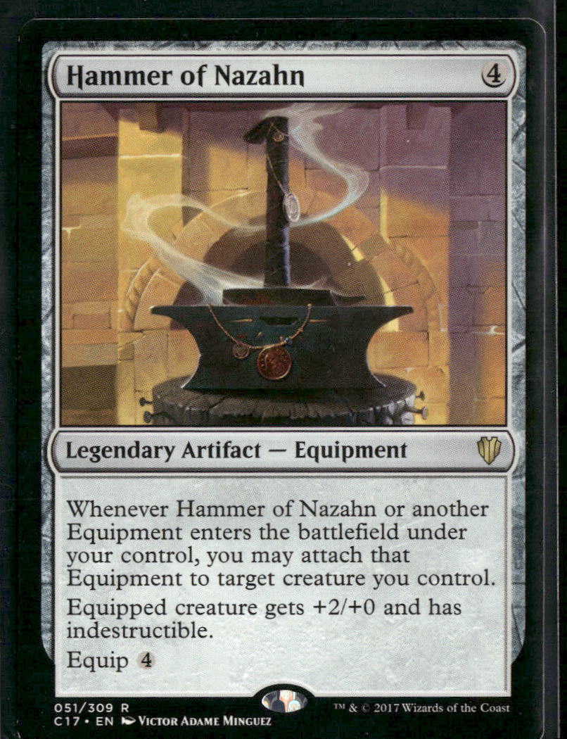 Commander 2017 Hammer of Nazahn #51