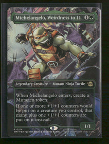 Teenage Mutant Ninja Turtles Michelangelo, Weirdness to 11 (Borderless) #214