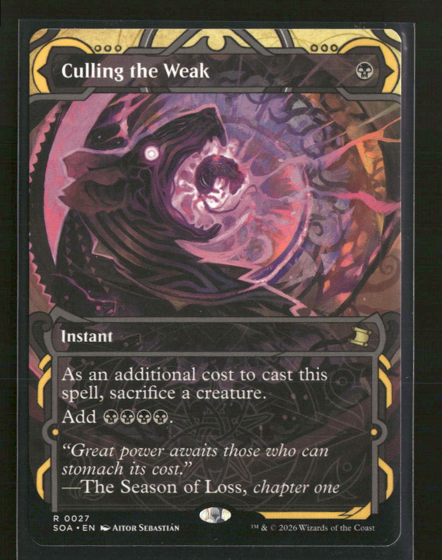 Secrets of Strixhaven: Mystical Archive Culling the Weak #27