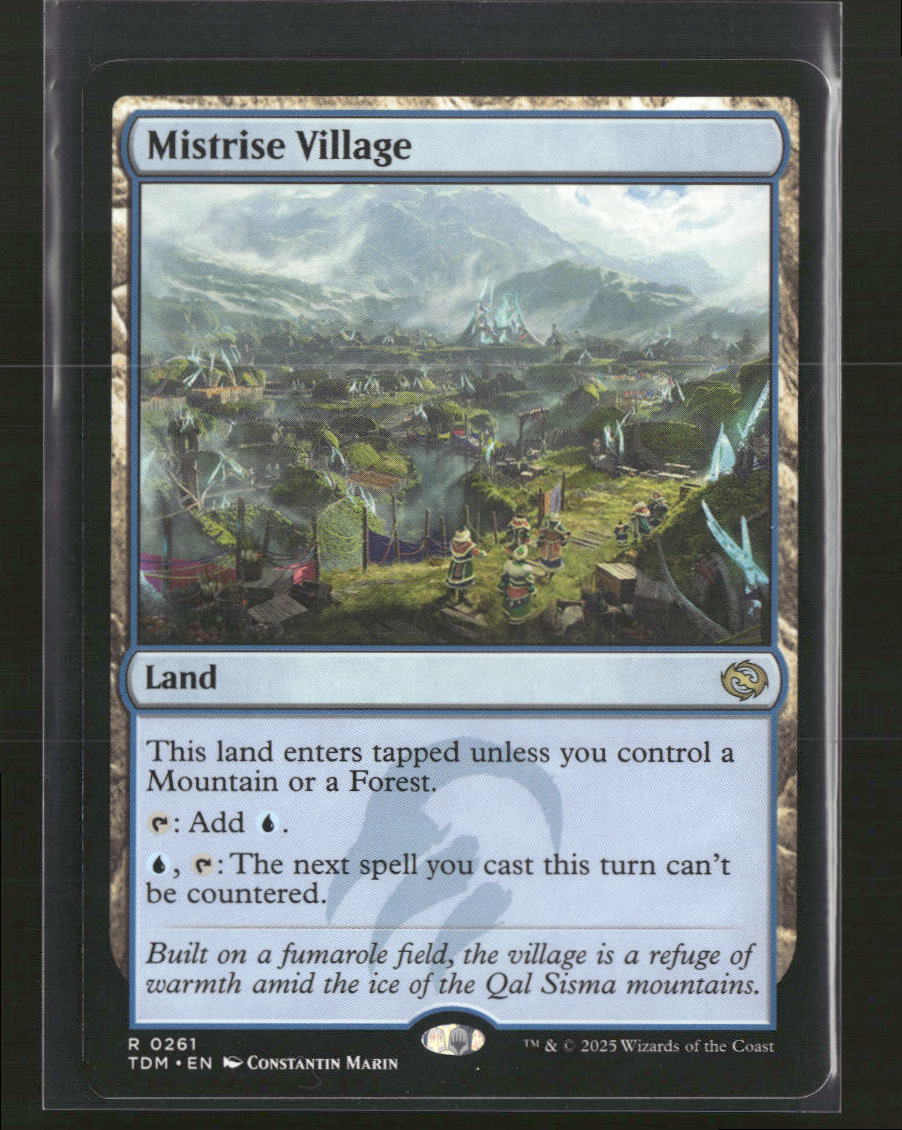 Tarkir: Dragonstorm Mistrise Village #261