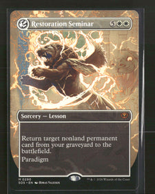 Secrets of Strixhaven Restoration Seminar (Borderless) #290