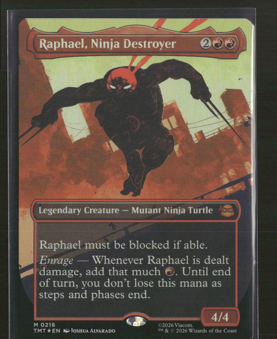 Teenage Mutant Ninja Turtles Raphael, Ninja Destroyer (Borderless) #218
