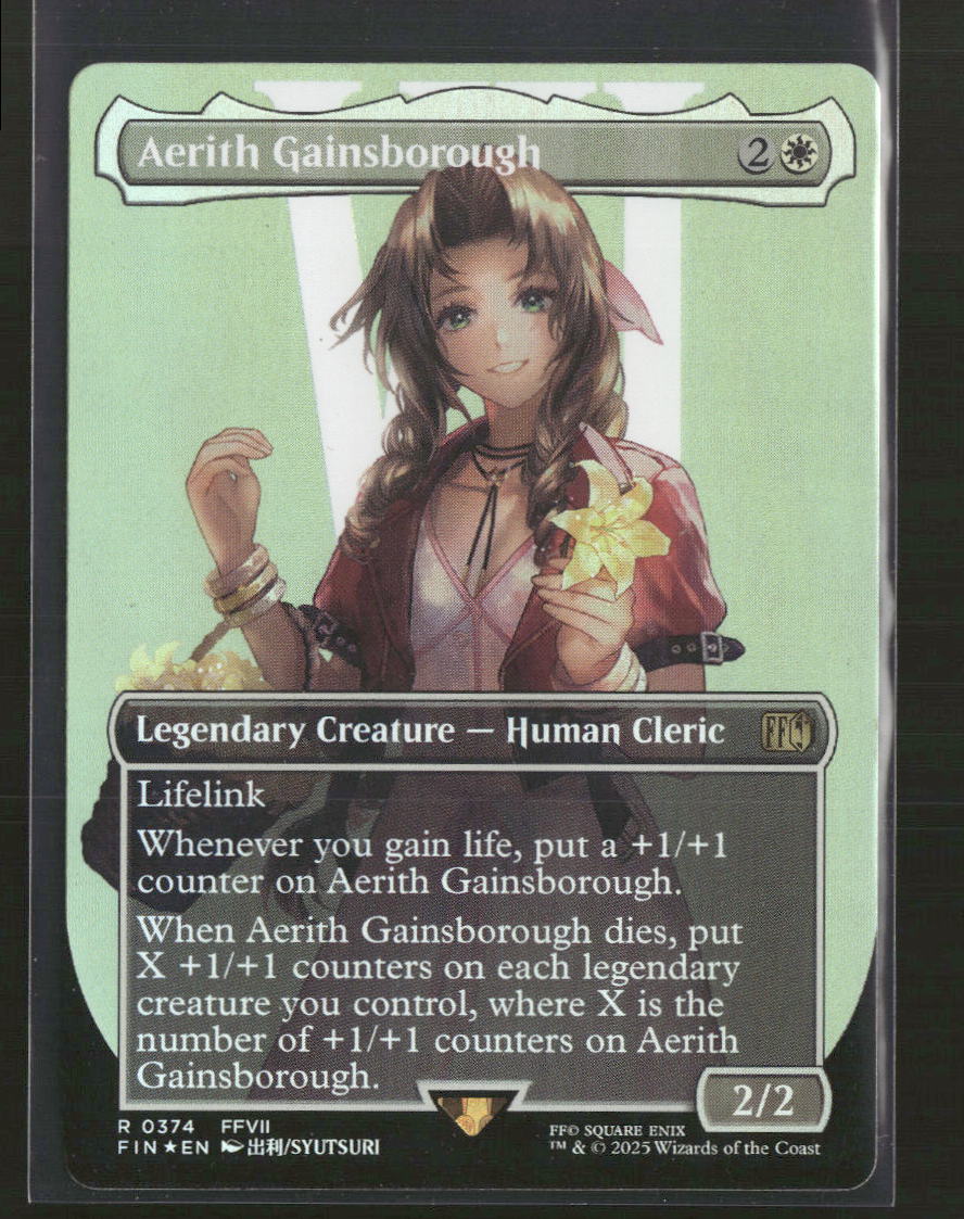 FINAL FANTASY Aerith Gainsborough (Borderless) #374