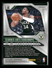 2024-25 Panini Prizm Prizms Red Scope Giannis Antetokounmpo #85