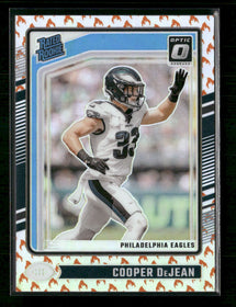 2024 Donruss Optic Fire Cooper DeJean #221