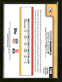 2025 Topps Chrome Refractor Patrick Mahomes II #148