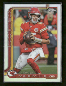 2025 Topps Chrome Refractor Patrick Mahomes II #148