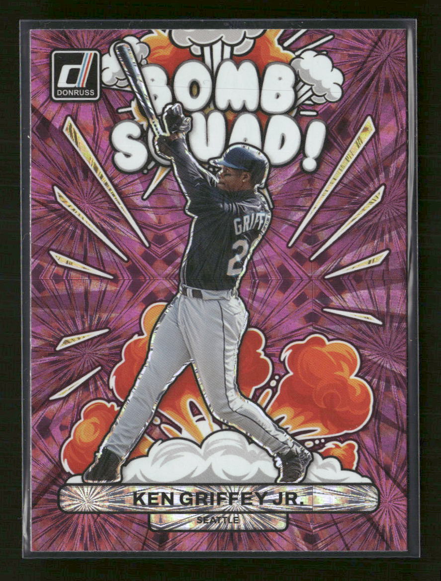 2023 Donruss Bomb Squad Pink Fireworks Ken Griffey Jr. #BS2