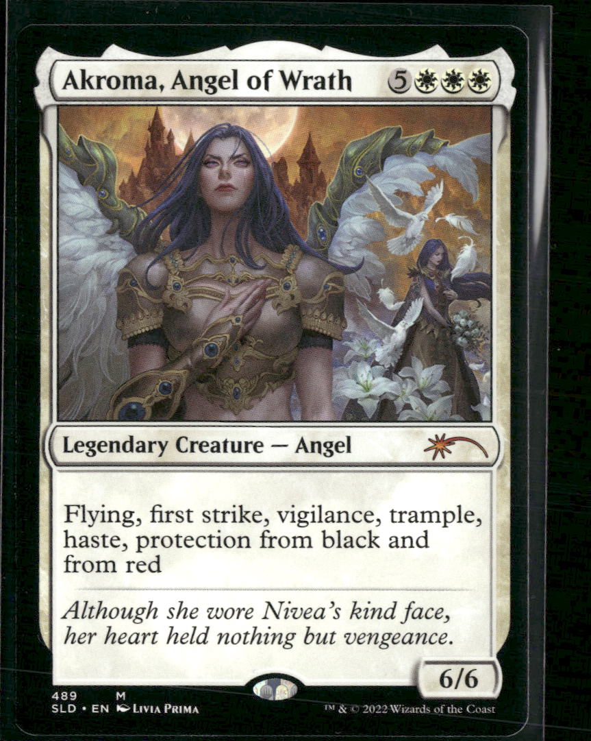 Secret Lair Drop Series Akroma, Angel of Wrath #489