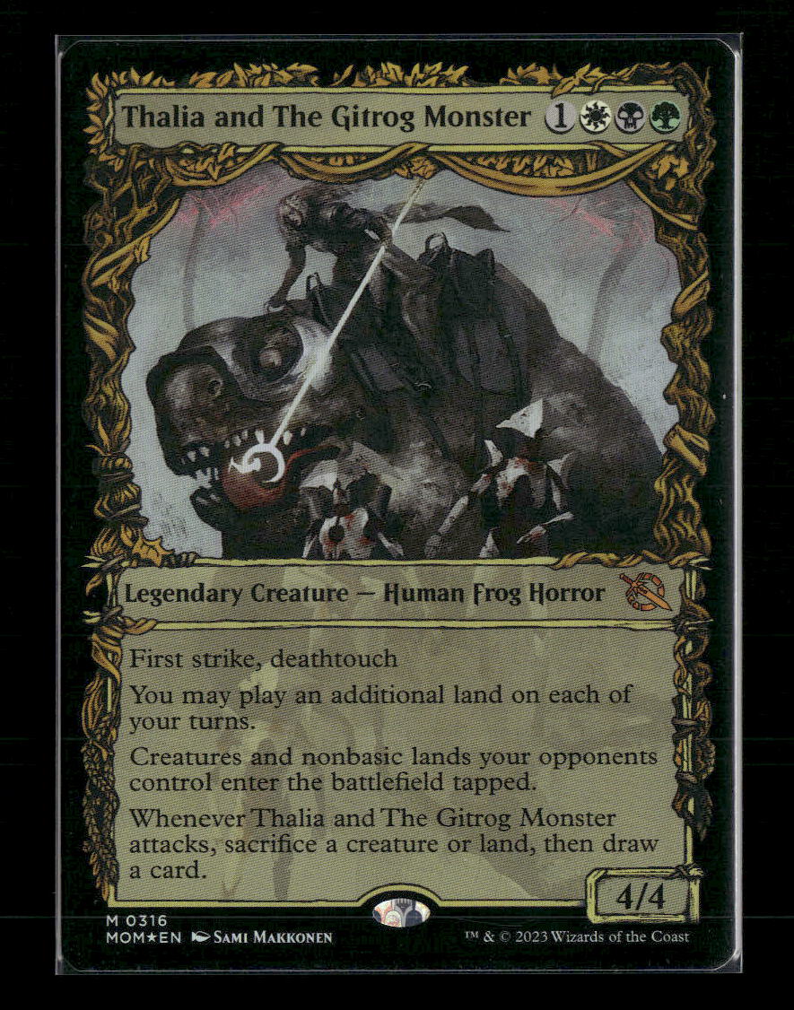 March of the Machine Thalia and The Gitrog Monster (Showcase) #316